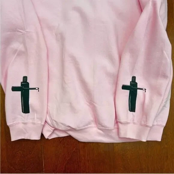 Jeffree Star Beauty Forever Pink Graphic Crewneck Sweatshirt, Size Large, NWOT - Picture 10 of 12